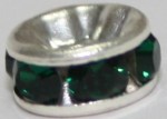 Emerald Rondelles