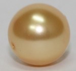 Gold Round Pearl