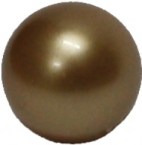Vintage Gold Round Pearl